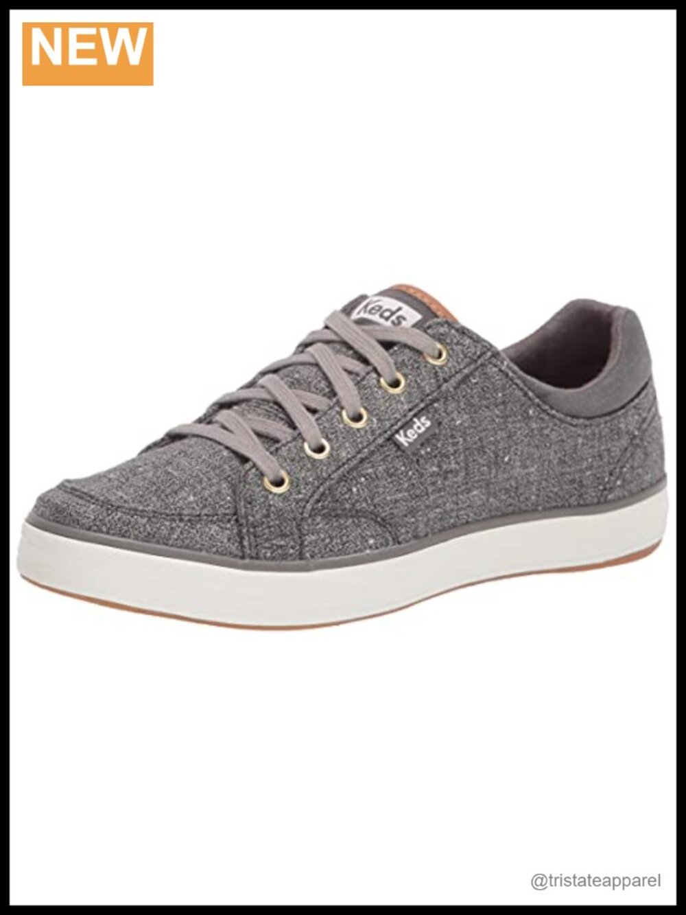 Keds Center 2 Lace Up Canvas Sneakers Women Comfort Walking Shoes